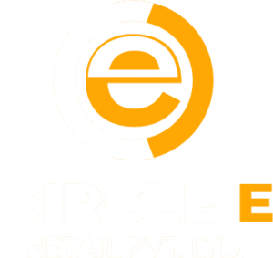 Logo for dark back - Circle E Retail Pvt. Ltd.